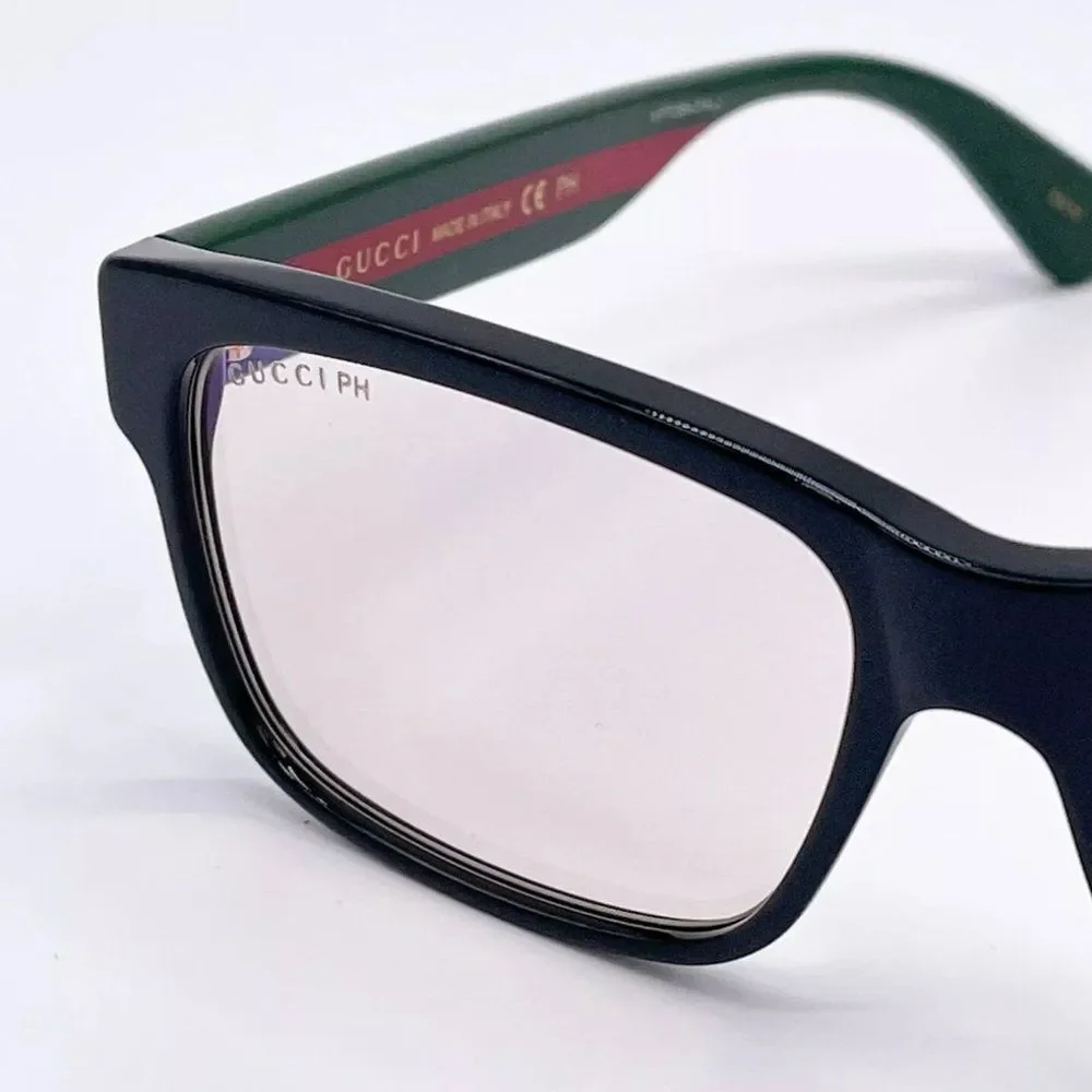 Sale! New Gucci Unisex 58mm Grey Transition Lens Eyeglasses!